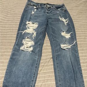 Judy Blue boyfriend ripped jeans